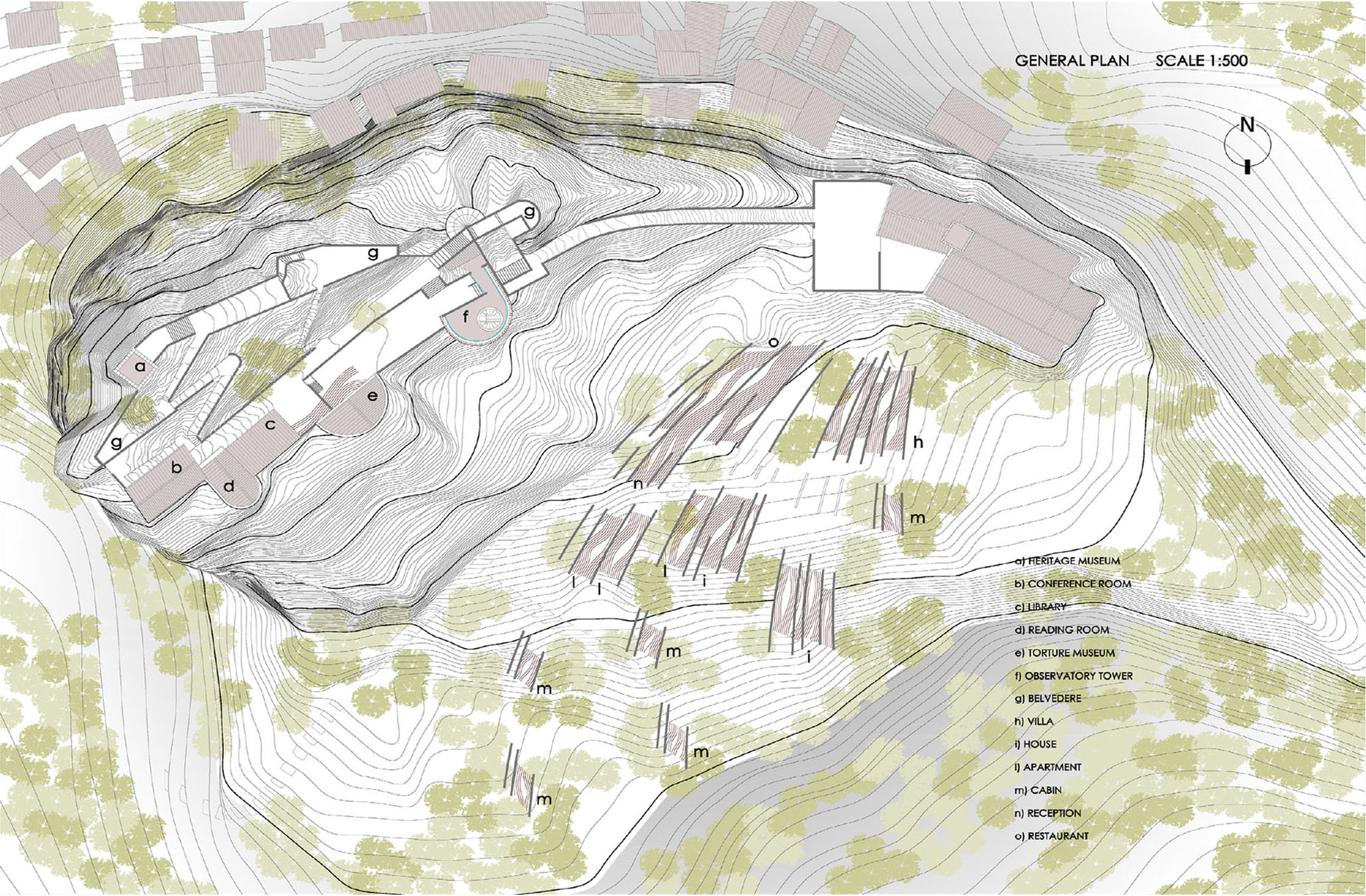 YAC-OH roccascalegna general plan